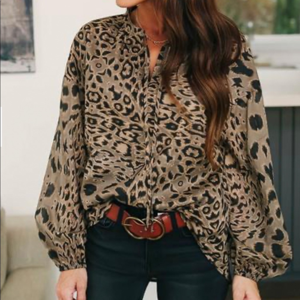 VICI Fate Printed Blouse